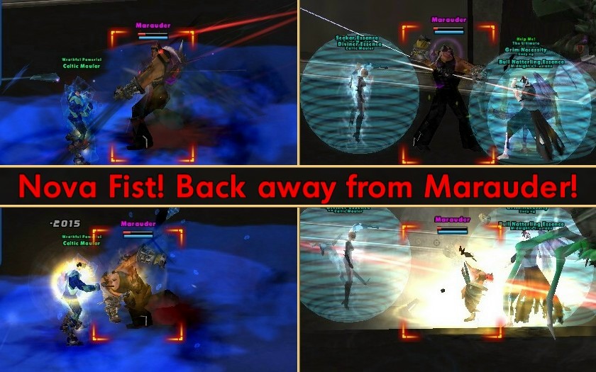 Nova Fist attack (click to enlarge)